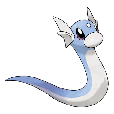 official artwork of dratini